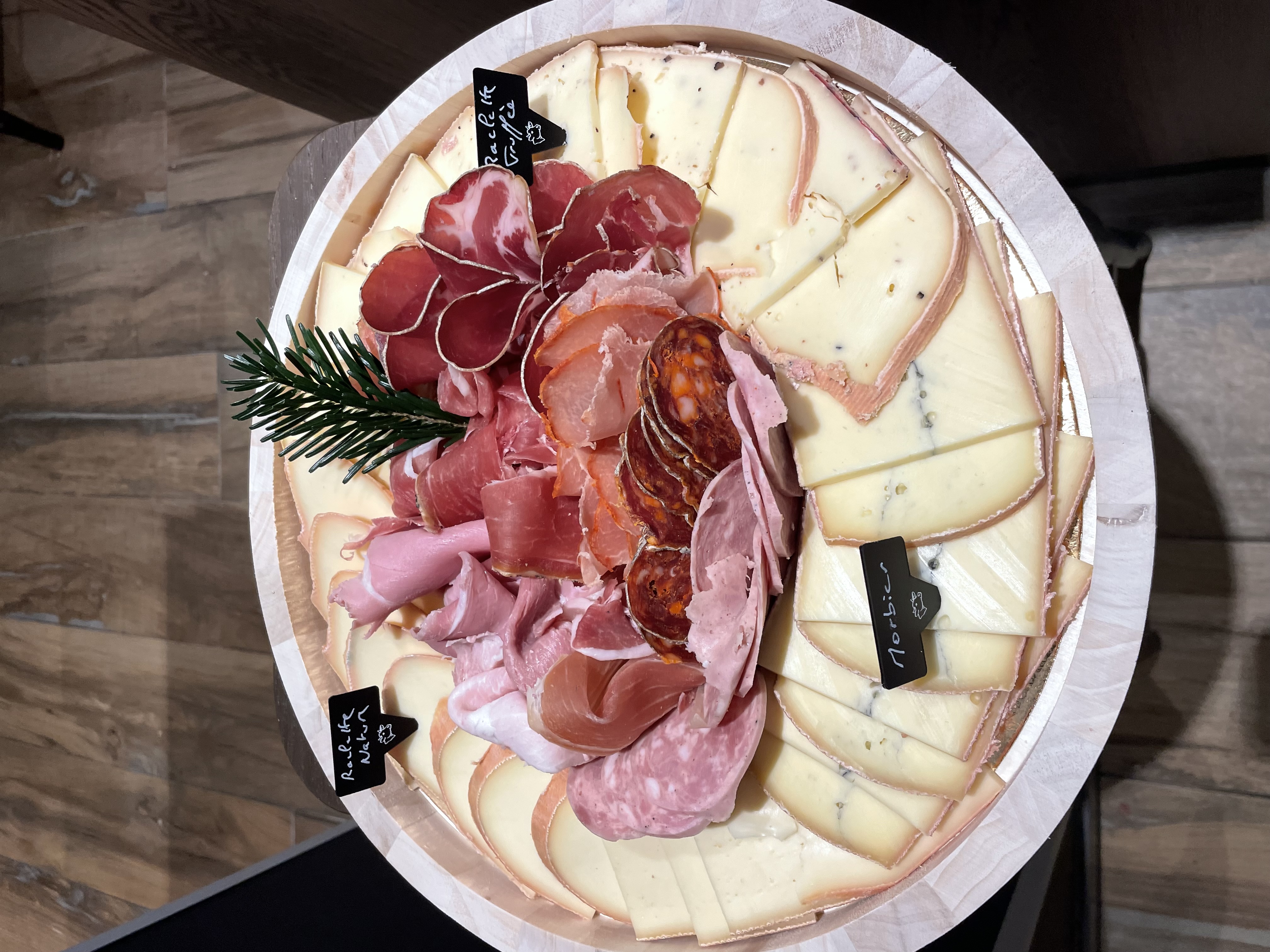 Plateau de fromage raclette classique plus - Par l'Affinez Montggeron -91